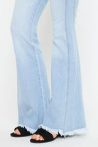Kancan High Rise Curvy Flare Jeans