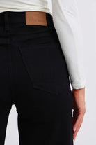 Judy Blue Black High Waist Reto Wide Leg W/ Cuff