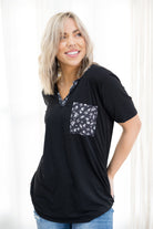 Heimish Daisy Mae Black Short Sleeve Top Shirts & Tops