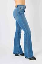 Judy Blue Medium Washed High Waisted Classic Flare Jeans