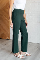 Dear Scarlett Magic Straight Pants in Hunter Green Ave Shops