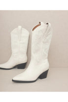 AMAYA-CLASSIC WESTERN BOOTS OFF WHITE Let's See Style