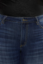 Kancan Mid Rise Slim Flare Jeans