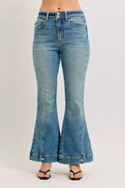 Judy Blue Medium WashedHigh Waist Vintage Wash Flare Jeans MD