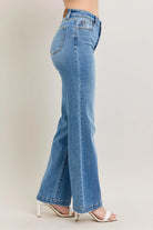 Judy Blue Medium Washed High Waist Straight Jeans