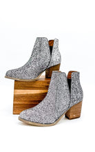 Not Rated Fiera Booties in Pewter Ave Shops