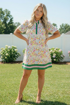 Haptics Spring Ready Floral Shift Dress