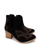 Naughty Monkey Journee Ankle Boots in Black Shoes