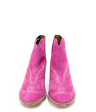 Naughty Monkey Journee Ankle Boots in Magenta Ave Shops