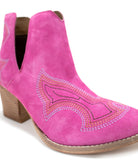 Naughty Monkey Journee Ankle Boots in Magenta Ave Shops