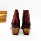 Naughty Monkey Kickin' Booties in Burgundy Shoes