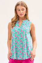 Dear Scarlett Lizzy Tank Top in Mint Womens
