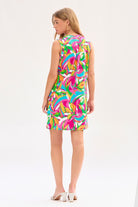 Dear Scarlett Lizzy Tank Dress in Multi Womens