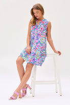 Dear Scarlett Lizzy Tank Dress in Lavender Womens