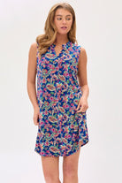 Dear Scarlett Lizzy Tank Dress in Royal Womens