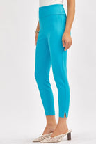Dear Scarlett Magic Crop Skinny Pants - Colors! Tropic Teal Womens