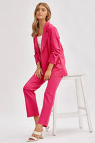 Dear Scarlett Magic 3/4 Blazer Womens