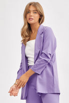 Dear Scarlett Magic 3/4 Blazer Womens