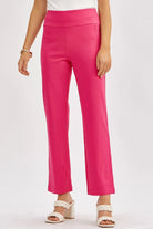 Dear Scarlett Magic Straight Pants Pink Sapphire Womens