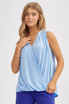 Dear Scarlett Charming Tank Top- 8 colors! Blue Womens