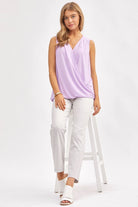 Dear Scarlett Charming Tank Top- 8 colors! Lilac Womens