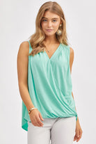 Dear Scarlett Charming Tank Top- 8 colors! Mint Womens