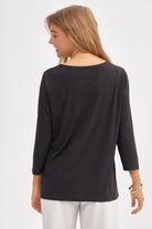 Dear Scarlett Signature Classic Round Neck Top- 6 colors Womens