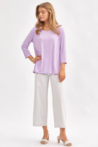 Dear Scarlett Signature Classic Round Neck Top- 6 colors Womens