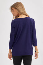 Dear Scarlett Signature Classic Round Neck Top- 6 colors Womens
