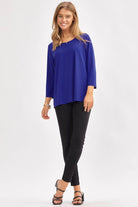 Dear Scarlett Signature Classic Round Neck Top- 6 colors Womens