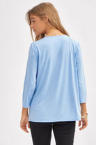 Dear Scarlett Signature Classic V-Neck Top Womens