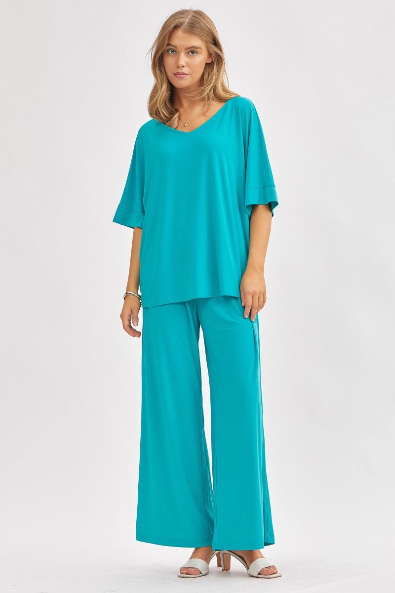 Dear Scarlett Cabana Set Emerald Womens