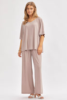 Dear Scarlett Cabana Set Mocha Womens