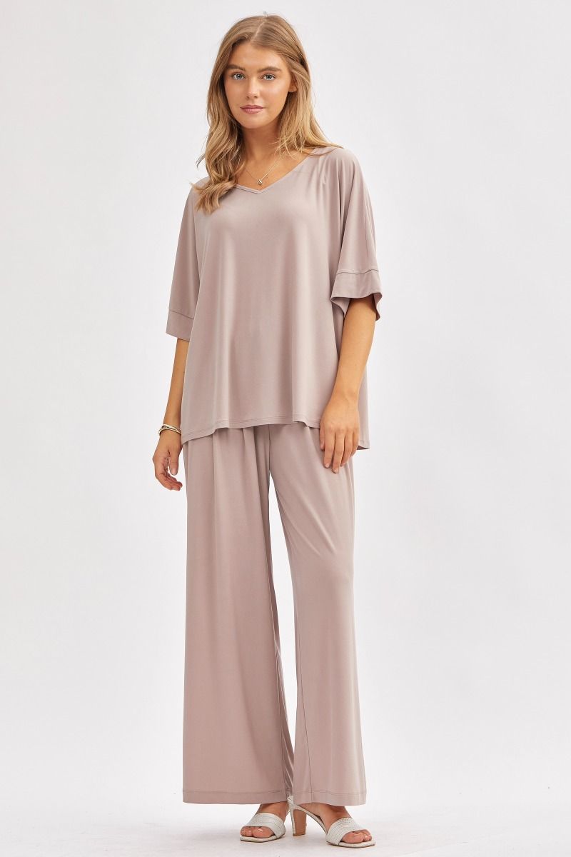 Dear Scarlett Cabana Set Mocha Womens