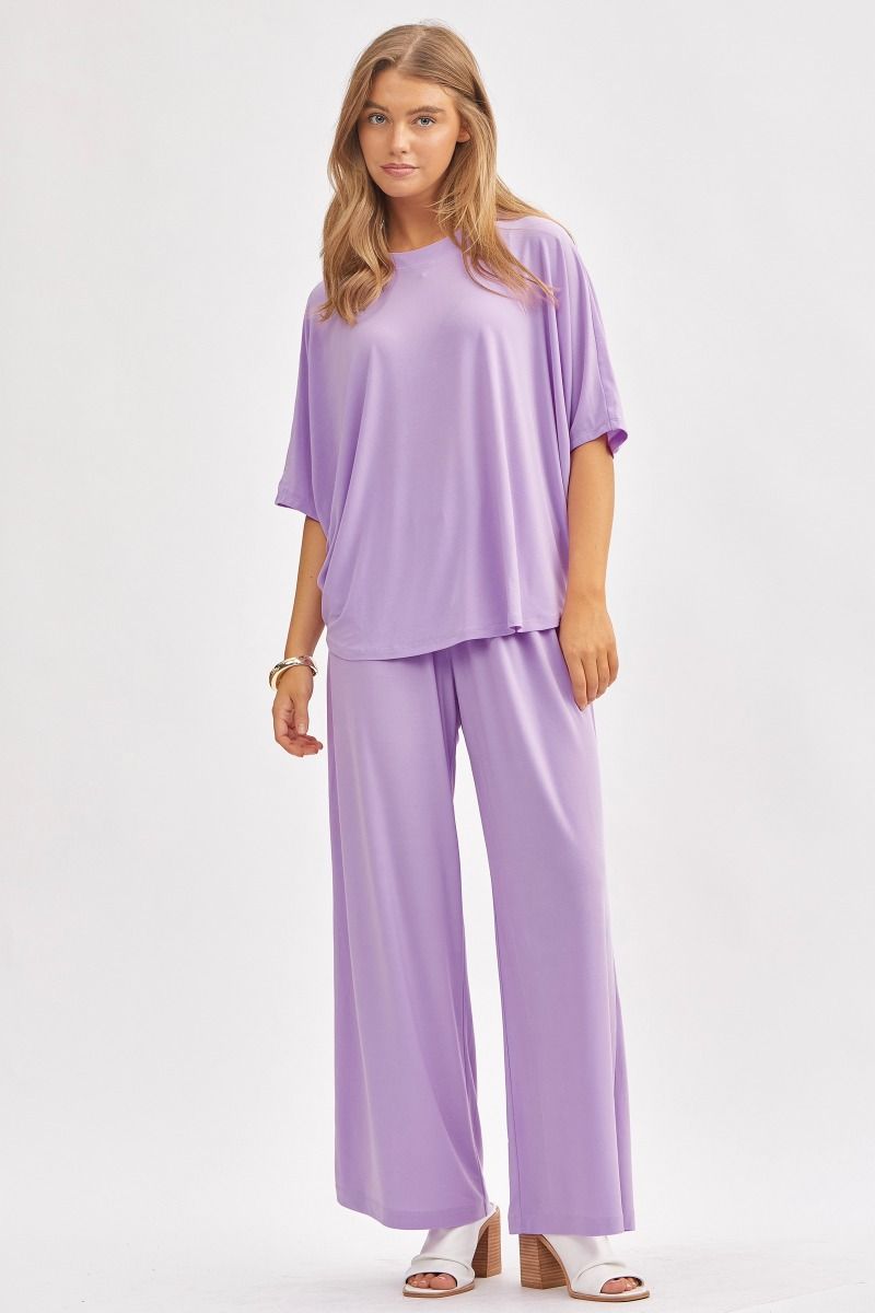 Dear Scarlett Coastal Set Lilac Womens