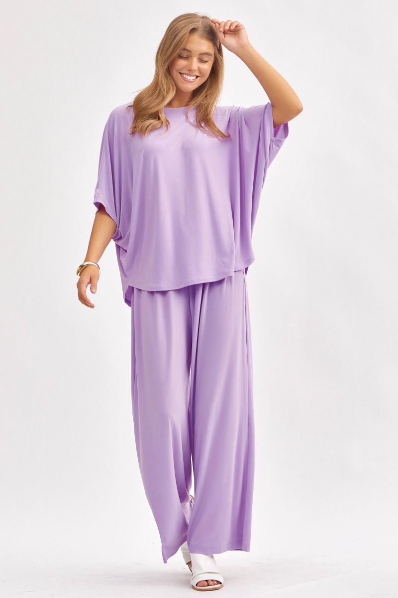 Dear Scarlett Coastal Set Lilac Medium Womens