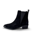 Naughty Monkey Wylie Suede Ankle Boot in Black Shoes