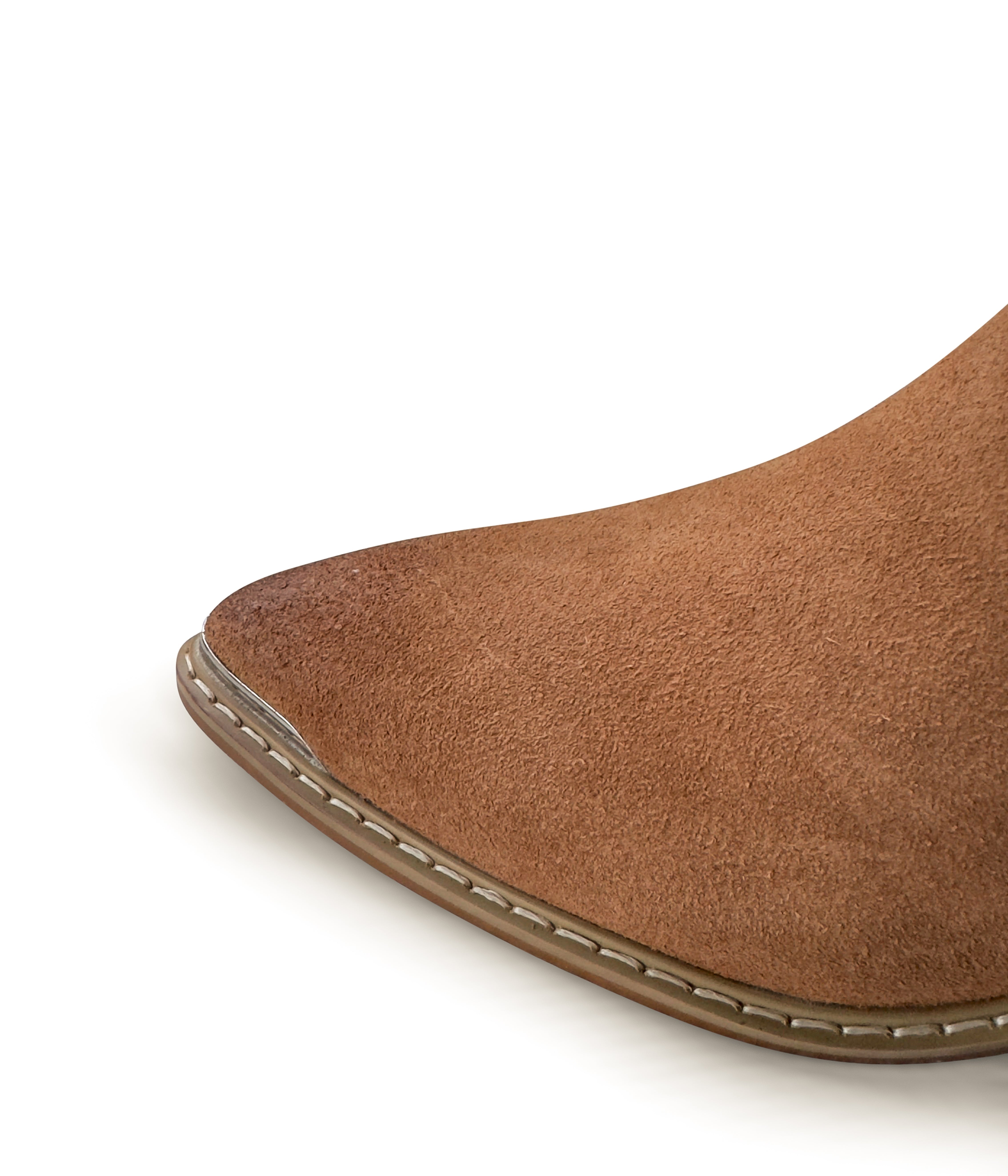 Naughty Monkey Wylie Suede Ankle Boot in Tan Shoes