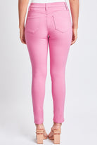 YMI Jeanswear Flamingo Hyperstretch Mid-Rise Skinny Pants Trendsi