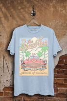 Lotus Fashion Collection The Beach Club Car Graphic Top