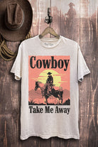 Lotus Fashion Collection Plus Size Cowboy Take Me Away Graphic Top