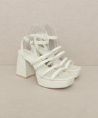 Oasis Society Talia - Strappy Platform Heel KKE Originals