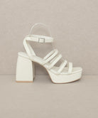 Oasis Society Talia - Strappy Platform Heel BEIGE KKE Originals