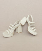 Oasis Society Talia - Strappy Platform Heel KKE Originals