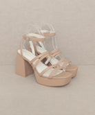 Oasis Society Talia - Strappy Platform Heel KKE Originals