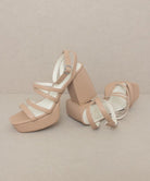 Oasis Society Talia - Strappy Platform Heel KKE Originals