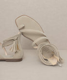 OASIS SOCIETY Abril - Strappy Ankle Wrap Sandal KKE Originals