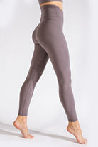 Rae Mode V Waist Butter Soft Full Length Leggings Smoky Grey Rae Mode