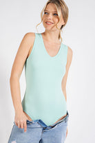 Rae Mode Butter V Neck Sleeve Bodysuit Rae Mode