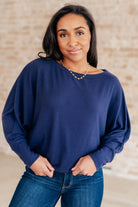 Sew In Love Casually Comfy Batwing Top Ave Shops 2-22-24